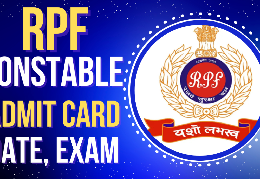 RPF Constable Admit Card