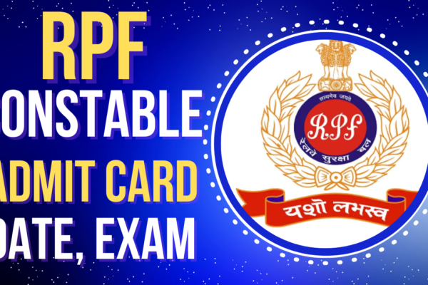 RPF Constable Admit Card